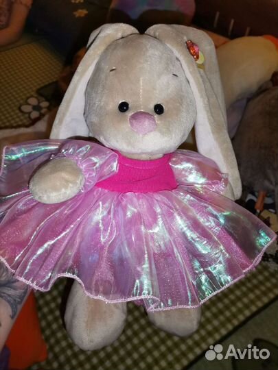 Мягкая игрушка зайка Ми