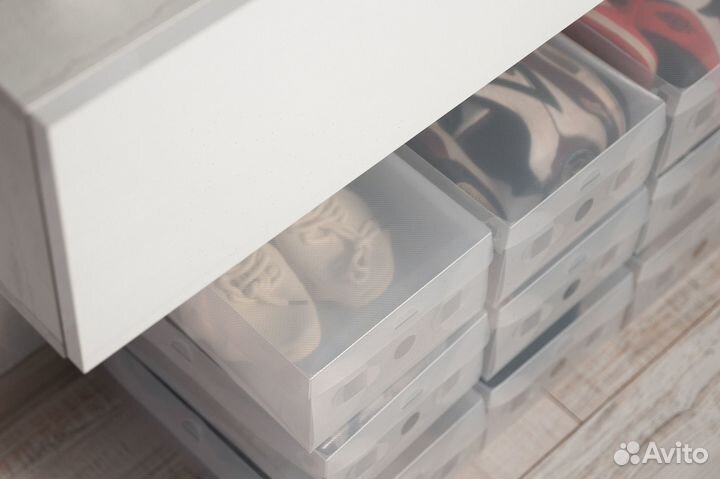 Прозрачные коробки для хранения вещей - универсальные