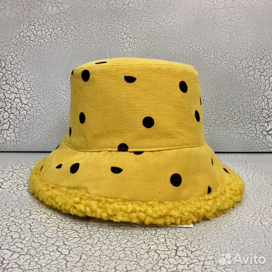 Панама меховая двусторонняя разные модели цвета