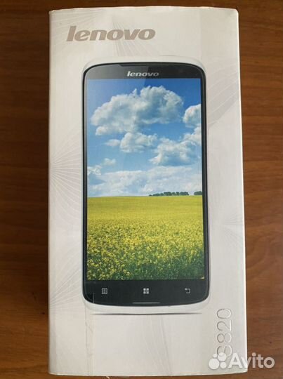 Коробка от Lenovo S820