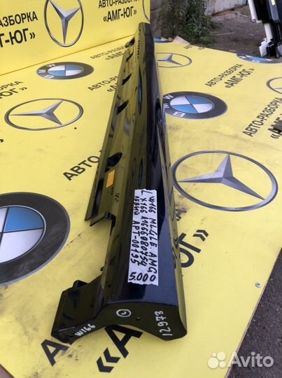 Мерседес W166 X166 AMG ML GLE Накладка порога L