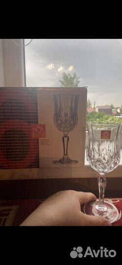 Хрустальный набор фужеров RCR