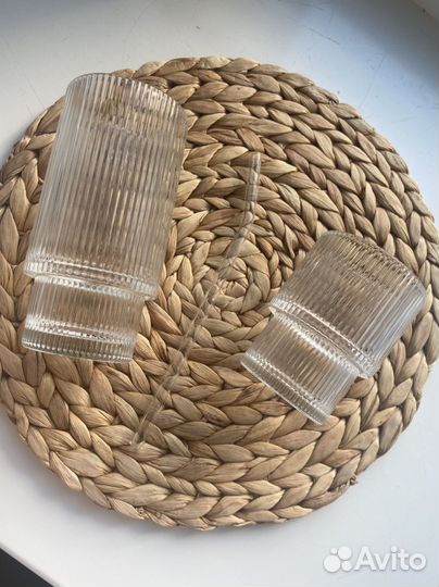 Стакан рифленый для кофе чая сока