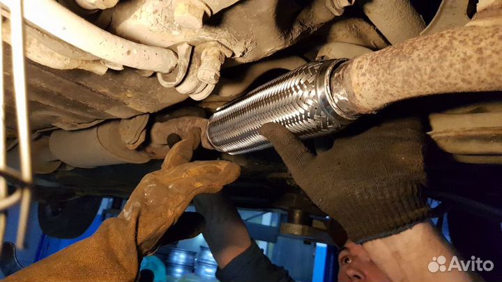 Замена глушителя VW Touareg 2023-н.в