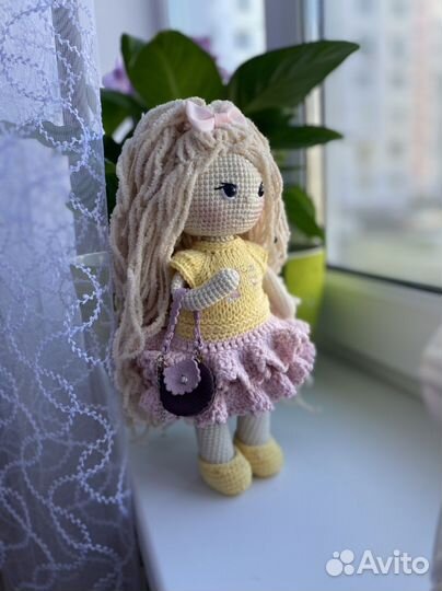 Кукла вязаная.Интерьерная.Ручная работа