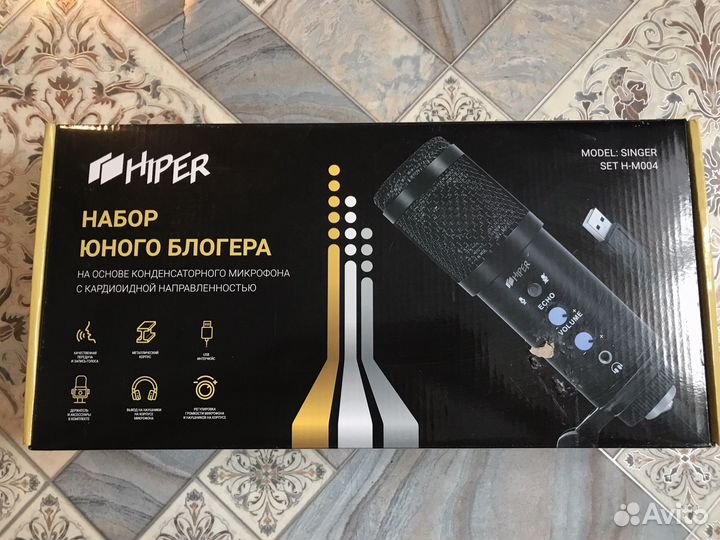 Микрофон Hiper H-M004