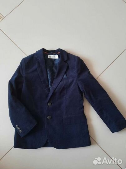 Вельветовый пиджак H&M