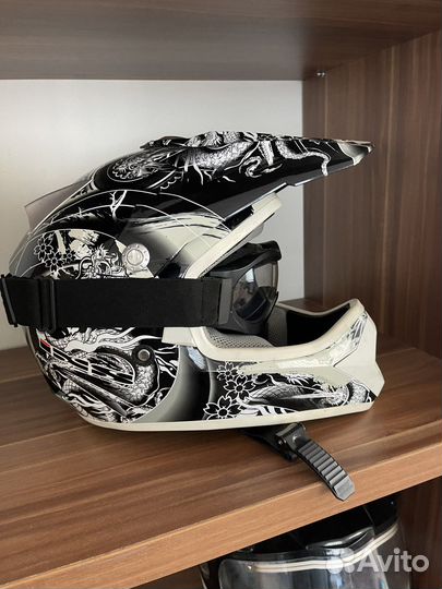 Шлем для мотокросса детский