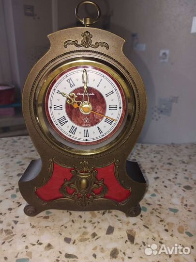 Часы винтаж,Янтарь,Hermle,зеркало СССР