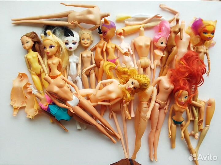 Кукла много Лот