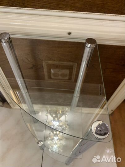 Полка этажерка 3-х яруская угловая