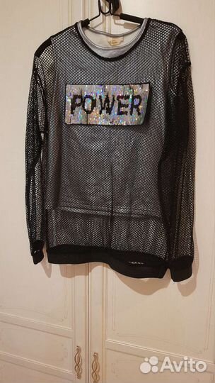 Свитшот,кофта, топ - сетка на девочку 152