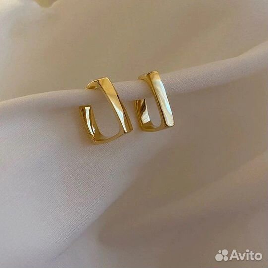 Серьги новые