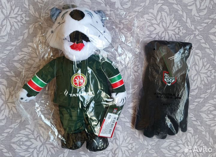 Кхл набор Ак Барс Игрушка + Перчатки, хоккей