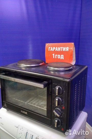 Мини-печь бу tefal с гарантией 1 год