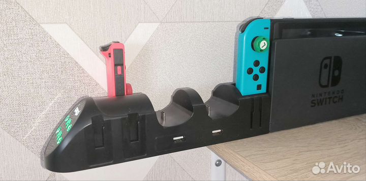 Зарядка - зарядная станция Nintendo Switch Joy-Con