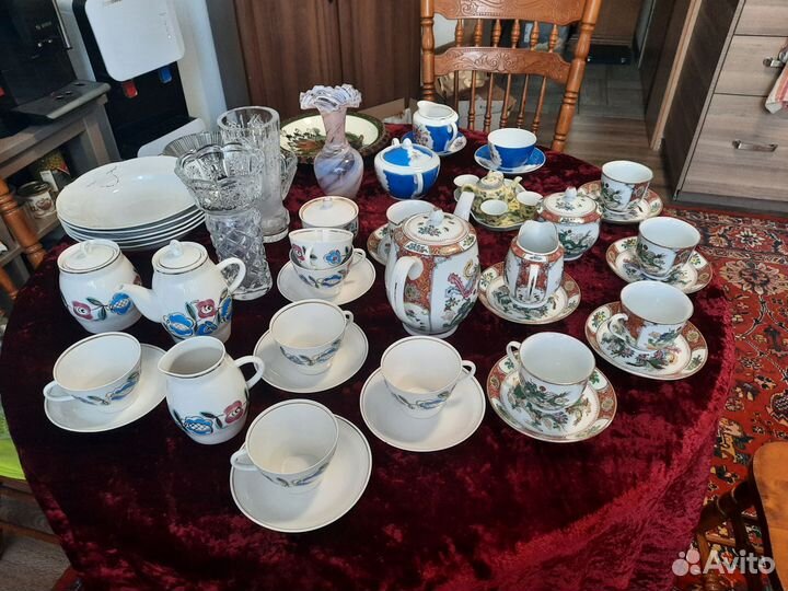 Старинный Колекционный фарфор СССР Гарднер Tonki