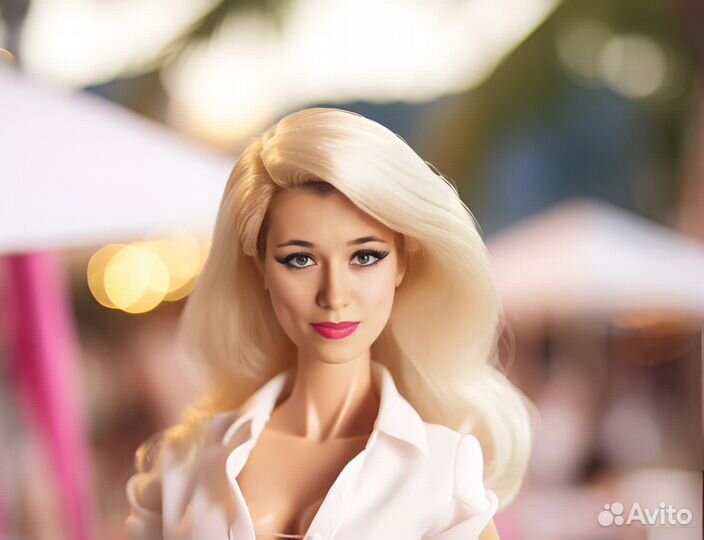 Аватарка в стиле барби