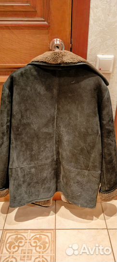 Мужская натуральная дубленка