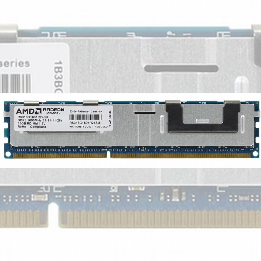 [RS316G1601R24SU] Оперативная Память Amd Radeon Rs316g1601r24su DDR1