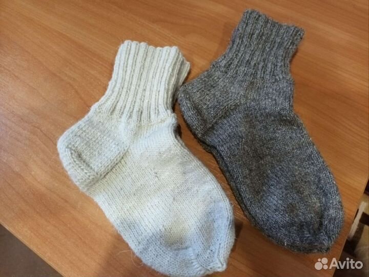Шерстяные носки
