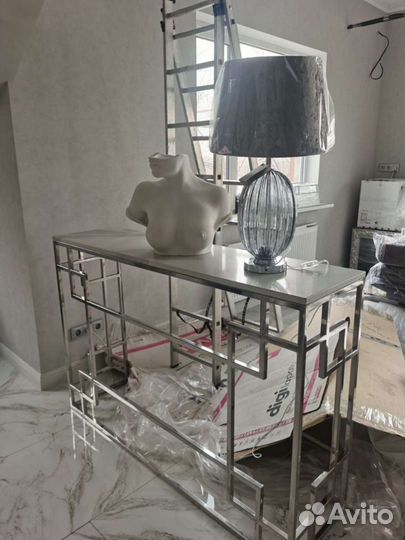 Перила из нержавеющей стали, стекла, козырьки