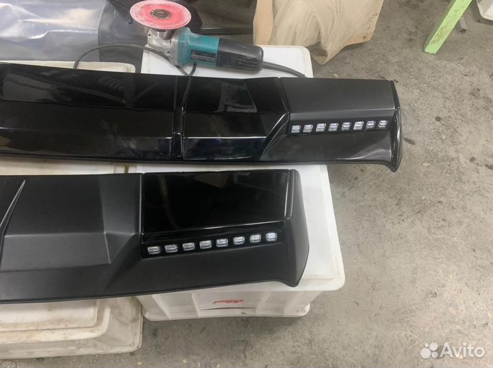 Накладка на крышу люстра барс С дхо для лада нива