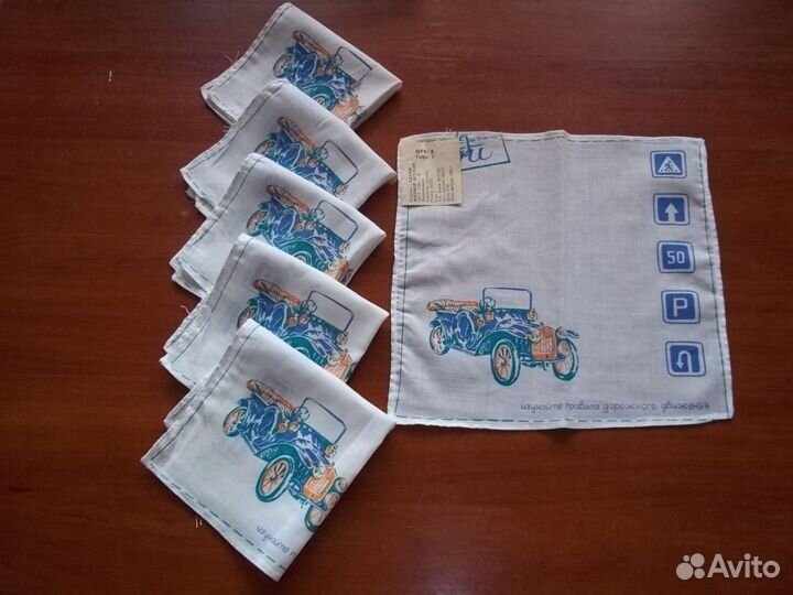 Платочки носовые СССР