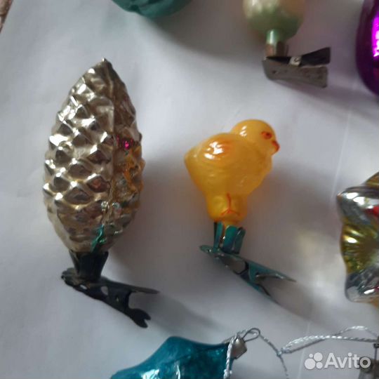 Елочные игрушки СССР