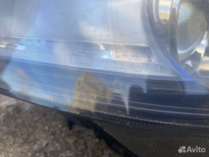 Honda accord 7 фара правая левая рестайлинг