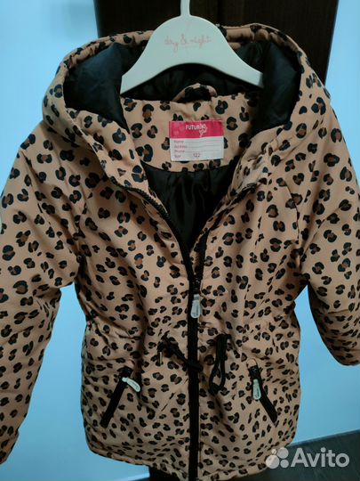 Куртка демисезонная для девочки 122