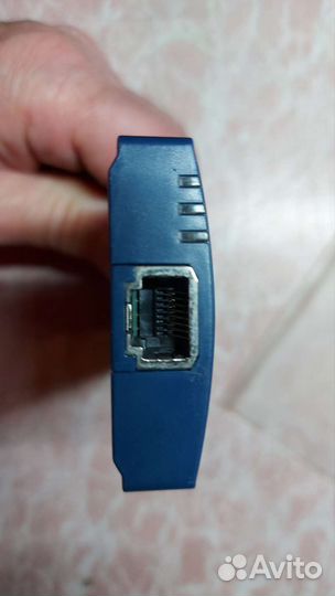 Адаптер Ethernet RJ-45 - pcmcia в ретро ноутбук