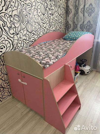 Детская кровать чердак