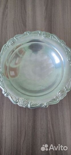 Тарелка металлическая СССР