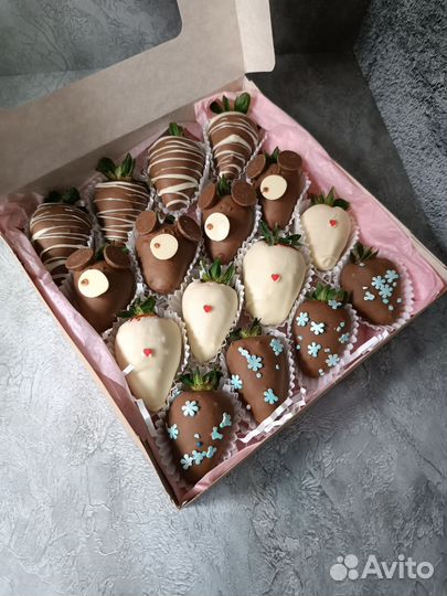 Клубника в шоколаде наборы