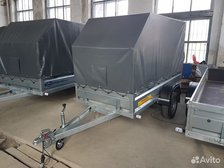Прицеп широкий под перевозку техники