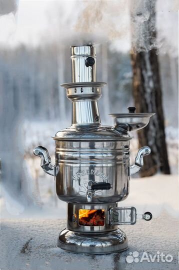 Турецкий Самовар Sozenler 4 л