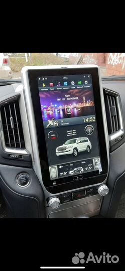 Android магнитола Tesla для Toyota LS200 2016-21 H