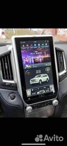 Android магнитола Tesla для Toyota LS200 2016-21 H