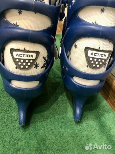 Коньки раздвижные р-р 30-33