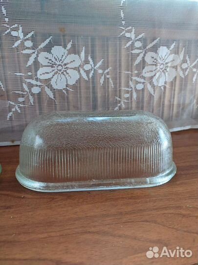 Плафоны промышленные СССР уличные стекло