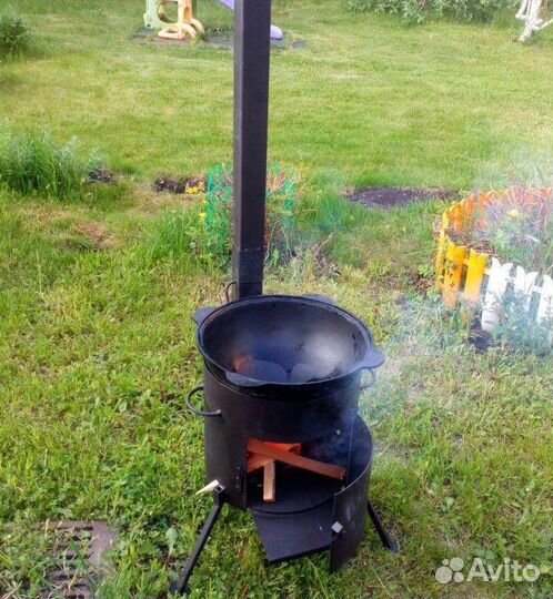 Узбекский чугунный казан