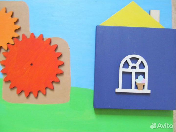 Бизиборд набор для создания, заготовки из дерева