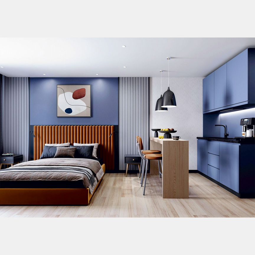 Апартаменты-студия, 50,9 м², 8/14 эт.