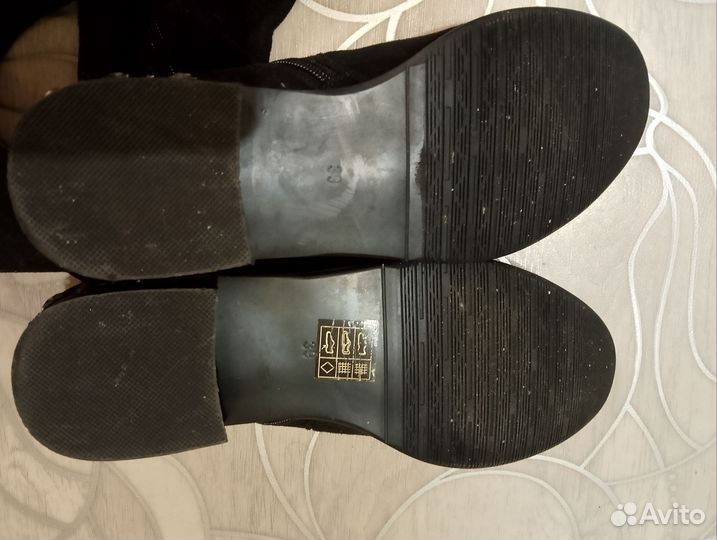 Сапоги ботфорты чулки