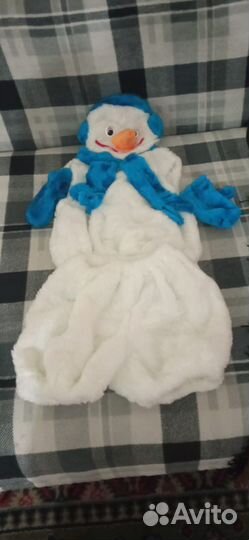 Новогодний костюм снеговик