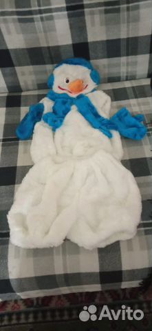 Новогодний костюм снеговик