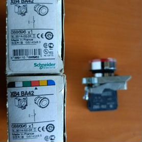 Кнопка Schneider Electric XB4BA42 с возвратом