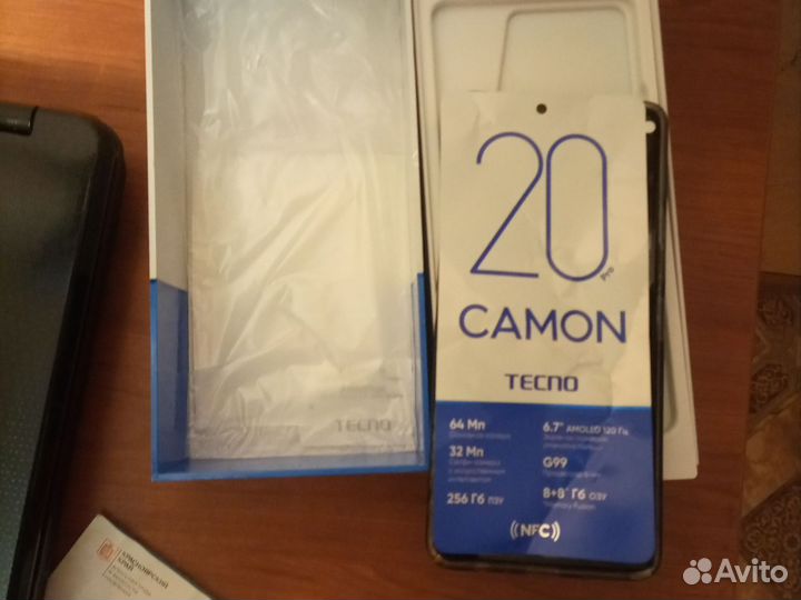 TECNO Camon 20 Pro, 8/256 ГБ