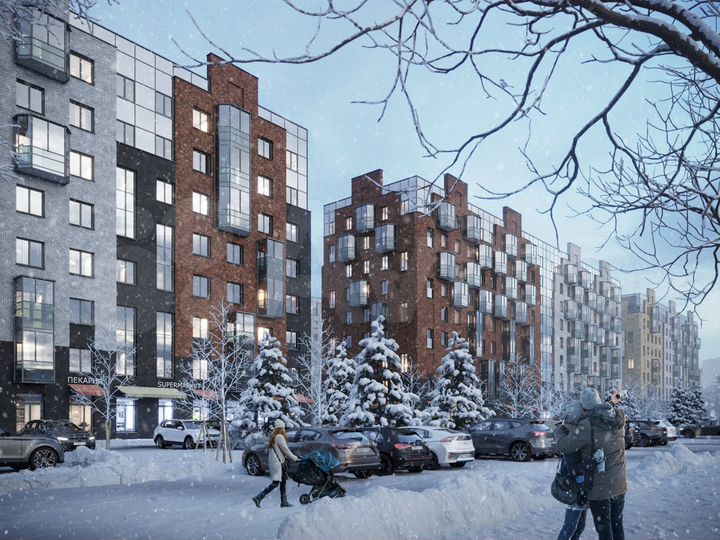 Квартира-студия, 26,5 м², 9/9 эт.